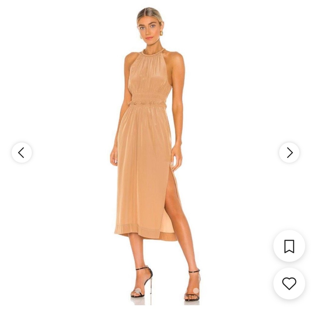 A.L.C Klara dress in Toffee